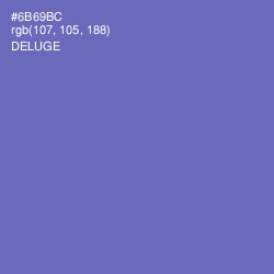 #6B69BC - Deluge Color Image