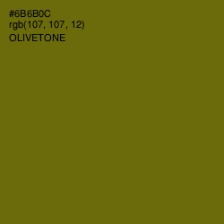 #6B6B0C - Olivetone Color Image