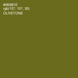#6B6B1E - Olivetone Color Image