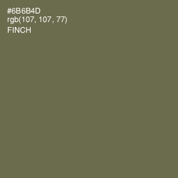 #6B6B4D - Finch Color Image