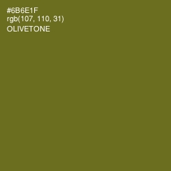 #6B6E1F - Olivetone Color Image