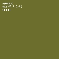 #6B6E2C - Crete Color Image