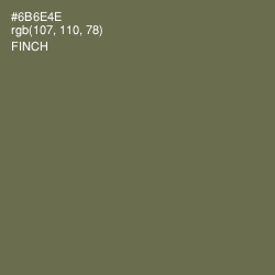 #6B6E4E - Finch Color Image