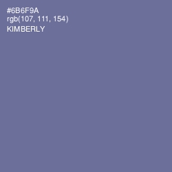 #6B6F9A - Kimberly Color Image