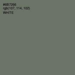#6B7266 - Dove Gray Color Image