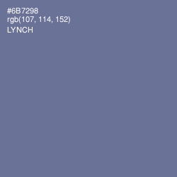 #6B7298 - Lynch Color Image