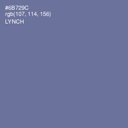 #6B729C - Lynch Color Image