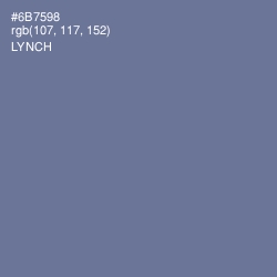 #6B7598 - Lynch Color Image