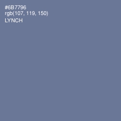 #6B7796 - Lynch Color Image