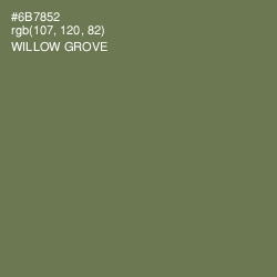 #6B7852 - Willow Grove Color Image