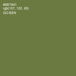#6B7A41 - Go Ben Color Image