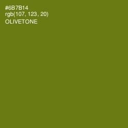 #6B7B14 - Olivetone Color Image