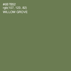 #6B7B52 - Willow Grove Color Image