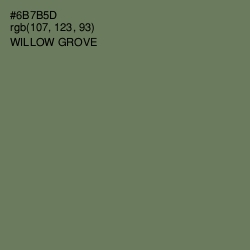 #6B7B5D - Willow Grove Color Image