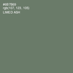 #6B7B69 - Limed Ash Color Image