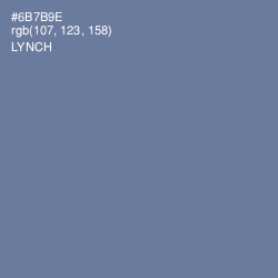 #6B7B9E - Lynch Color Image