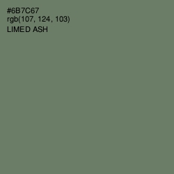 #6B7C67 - Limed Ash Color Image