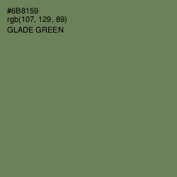 #6B8159 - Glade Green Color Image