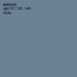 #6B8295 - Hoki Color Image