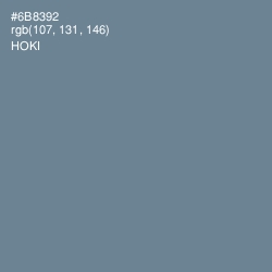 #6B8392 - Hoki Color Image