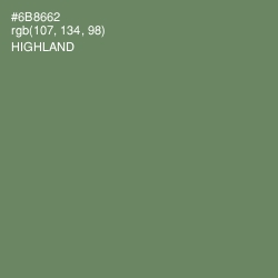 #6B8662 - Highland Color Image