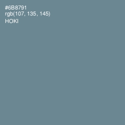 #6B8791 - Hoki Color Image