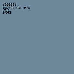 #6B8799 - Hoki Color Image