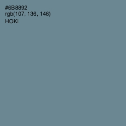 #6B8892 - Hoki Color Image