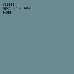 #6B8991 - Hoki Color Image