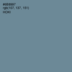 #6B8997 - Hoki Color Image