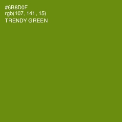 #6B8D0F - Trendy Green Color Image