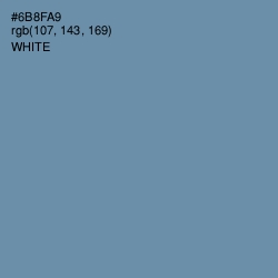 #6B8FA9 - Bermuda Gray Color Image