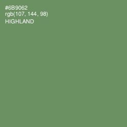 #6B9062 - Highland Color Image