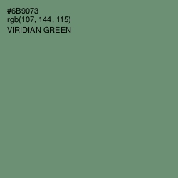 #6B9073 - Viridian Green Color Image