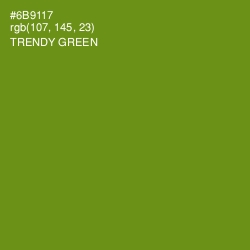 #6B9117 - Trendy Green Color Image