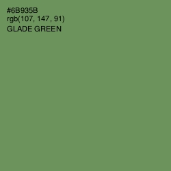 #6B935B - Glade Green Color Image