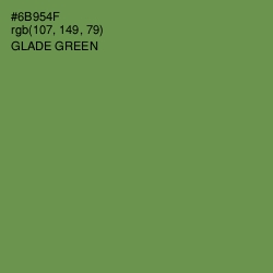 #6B954F - Glade Green Color Image