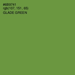 #6B9741 - Glade Green Color Image