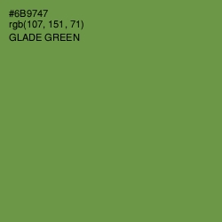 #6B9747 - Glade Green Color Image