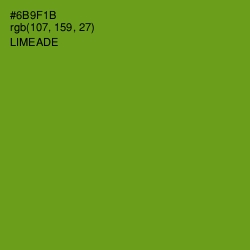 #6B9F1B - Limeade Color Image