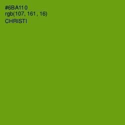 #6BA110 - Christi Color Image