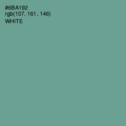 #6BA192 - Sea Nymph Color Image