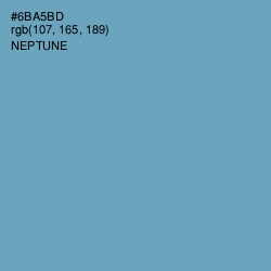 #6BA5BD - Neptune Color Image