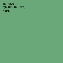 #6BA879 - Fern Color Image