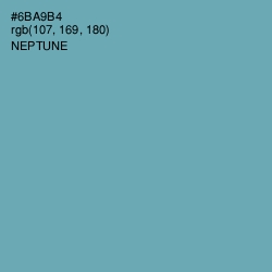 #6BA9B4 - Neptune Color Image