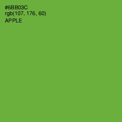 #6BB03C - Apple Color Image