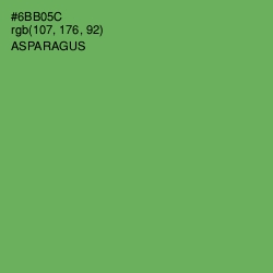 #6BB05C - Asparagus Color Image