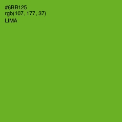 #6BB125 - Lima Color Image