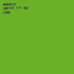 #6BB127 - Lima Color Image