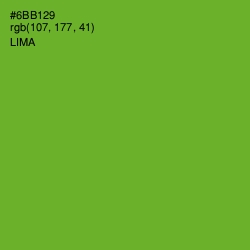 #6BB129 - Lima Color Image